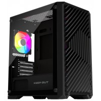 Keep Out Caja M-Atx XC-220 ARGB 4FANS Usb3.0 Black